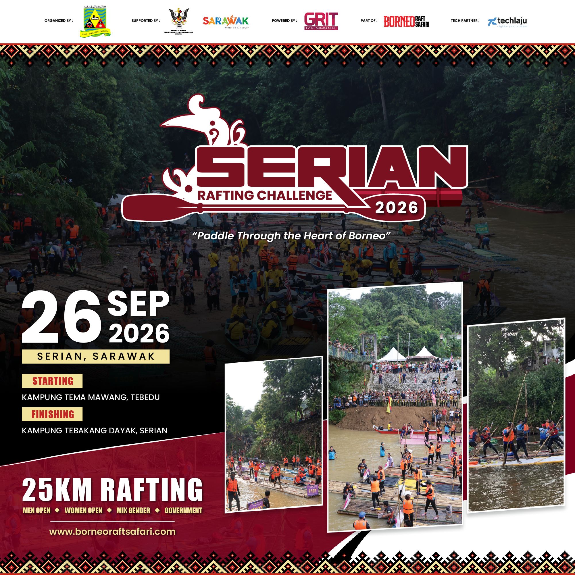 Serian Rafting Challenge 2026