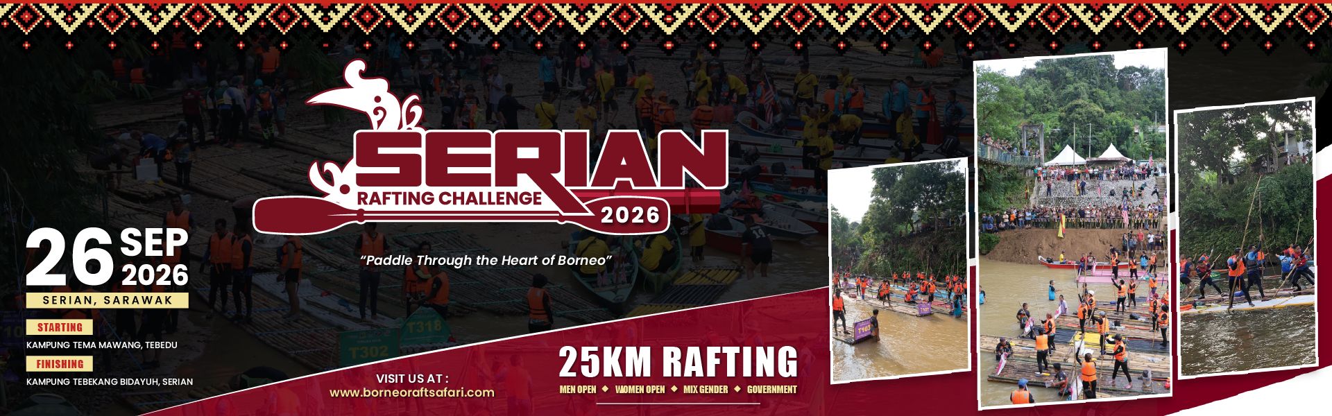 Serian Rafting Challenge 2026